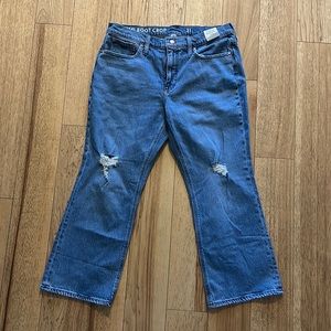 J Crew Demi Boot Crop Jeans